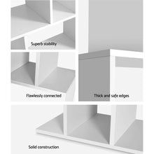 Load image into Gallery viewer, 5 Tier Bookshelf White