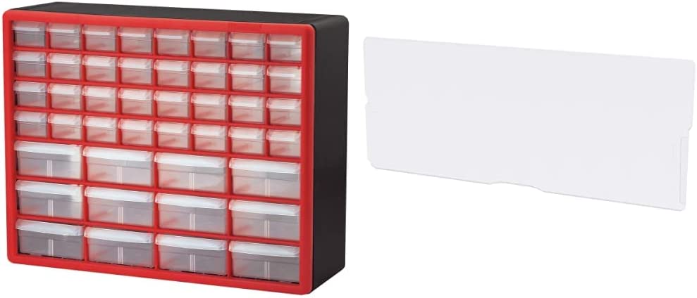 Wall Mount Hardware and Craft Storage Cabinet Drawer Organizer