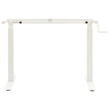 Load image into Gallery viewer, vidaXL Manual Height Adjustable Standing Desk Frame Hand Crank Black
