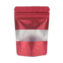 Load image into Gallery viewer, Reclosable Zip Lock Bags Kitchen Organizer Bags Stand Up Biscuits Pouches Eco Aluminum Foil Mylar Plastic Bags With Clear Window