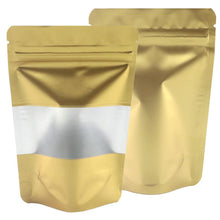 Load image into Gallery viewer, Reclosable Zip Lock Bags Kitchen Organizer Bags Stand Up Biscuits Pouches Eco Aluminum Foil Mylar Plastic Bags With Clear Window