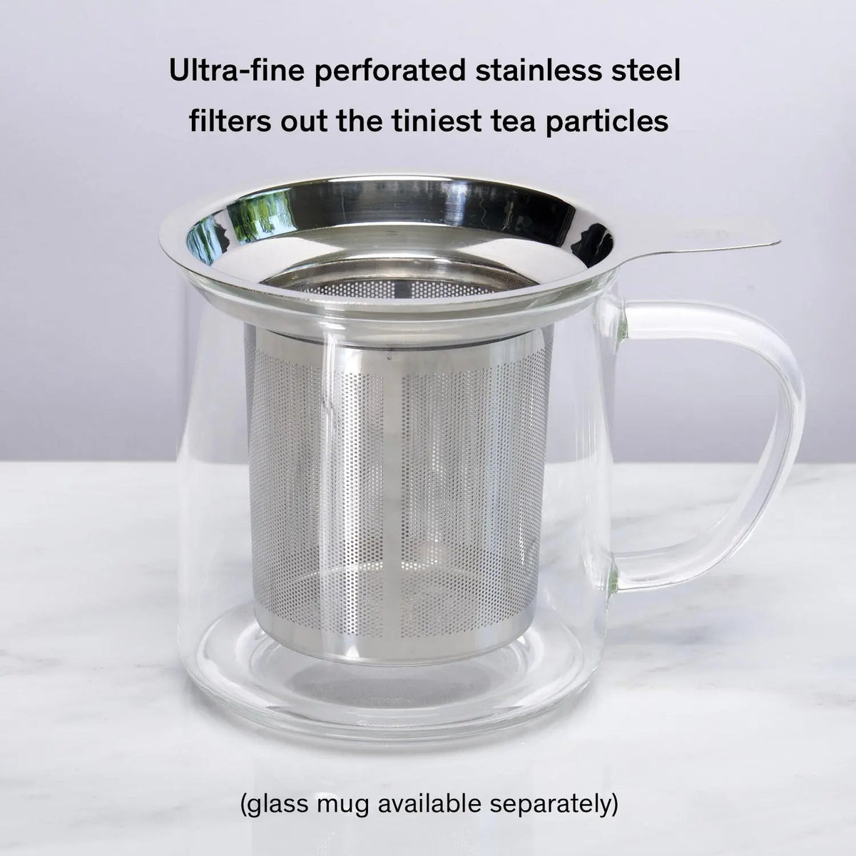 One Cup Tea Infuser — Stainless Steel
