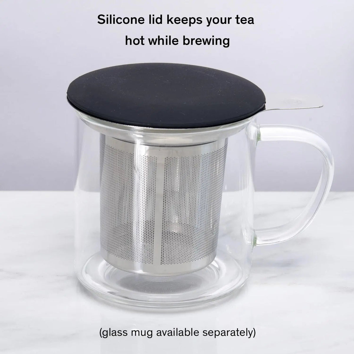 One Cup Tea Infuser — Stainless Steel