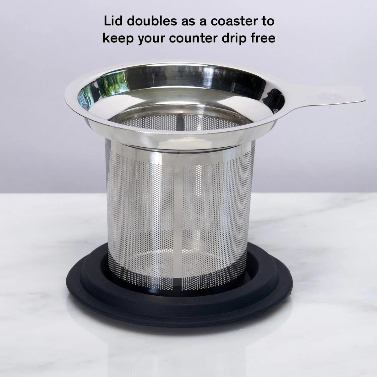 One Cup Tea Infuser — Stainless Steel