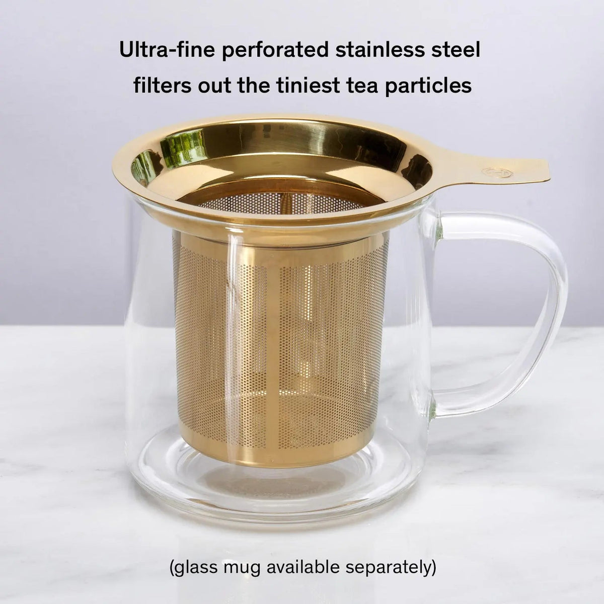 One Cup Tea Infuser — Stainless Steel