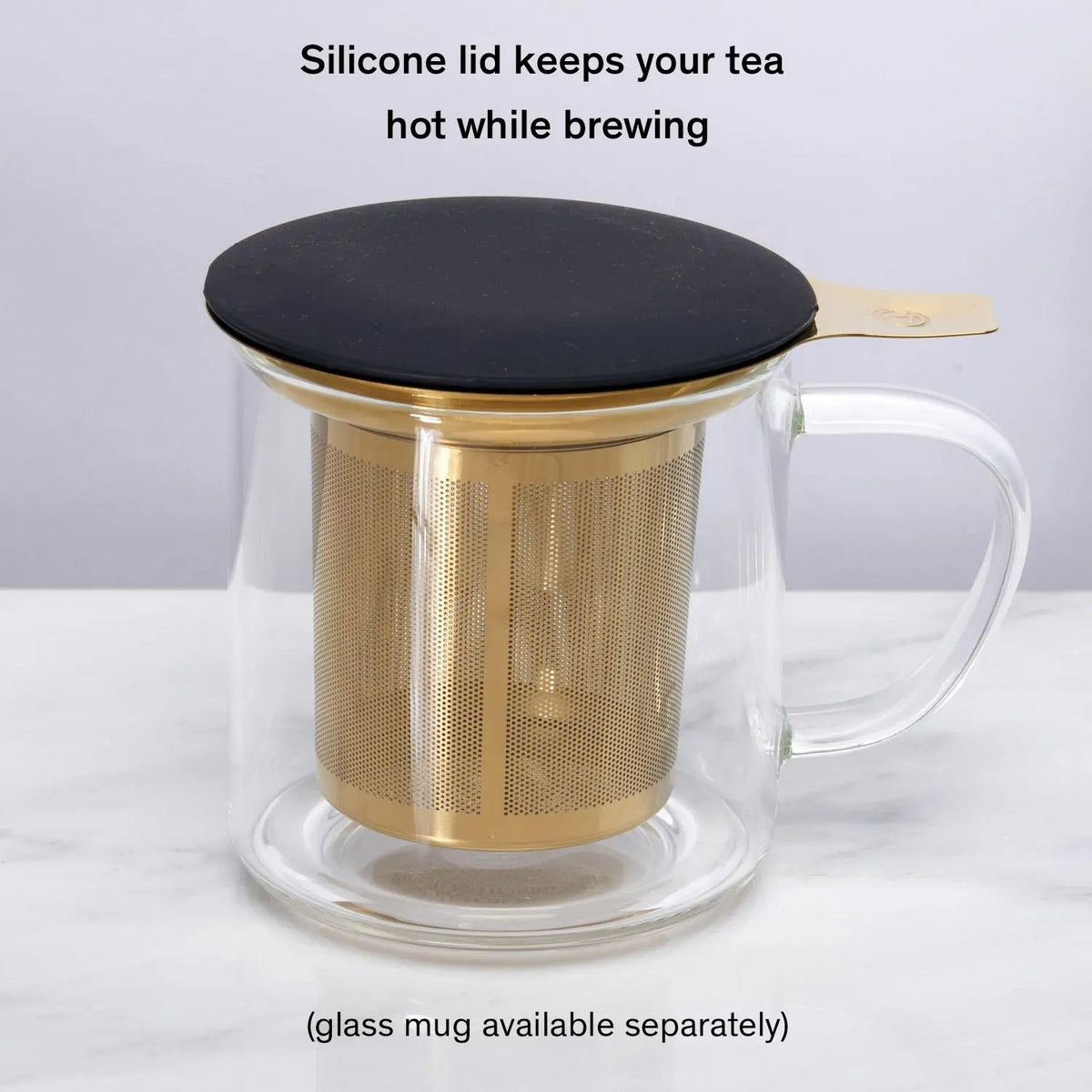 One Cup Tea Infuser — Stainless Steel
