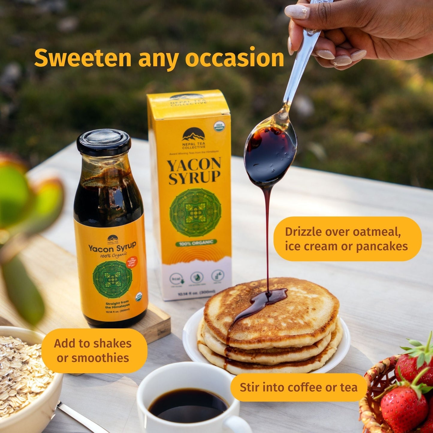 Organic Yacon Syrup