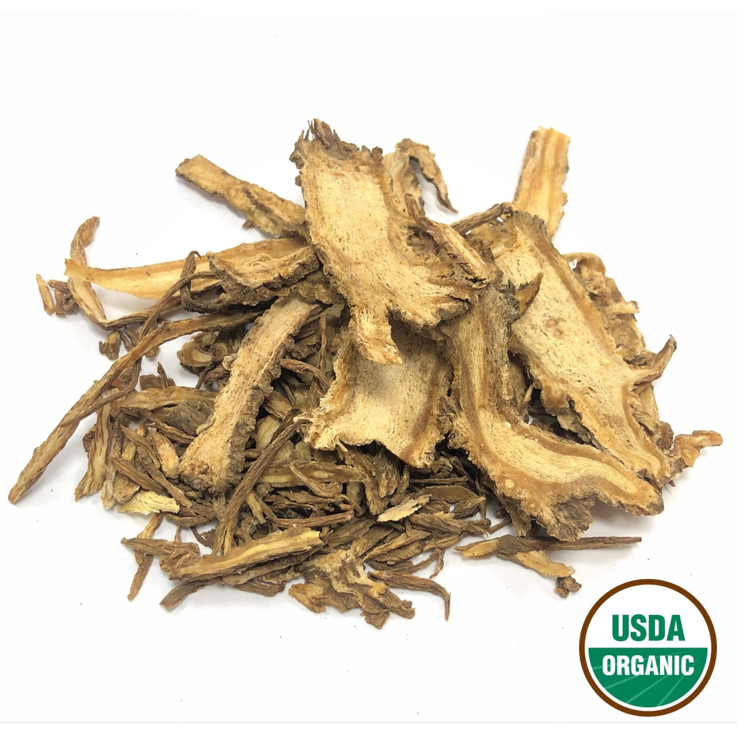 Dong Quai Root - Angelicae sinensis Radix - Dang Gui (Quan Gui Pian) -  Whole root sliced - Organic Grade