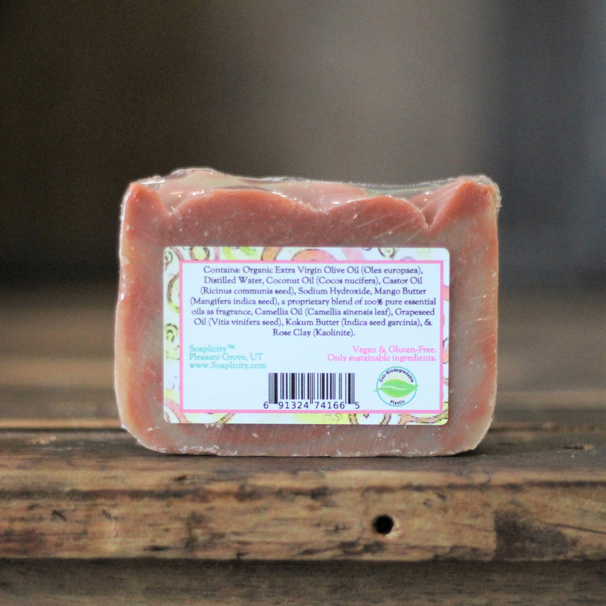 Euphoria Facial Soap — Rose Clay & Botanical Oils