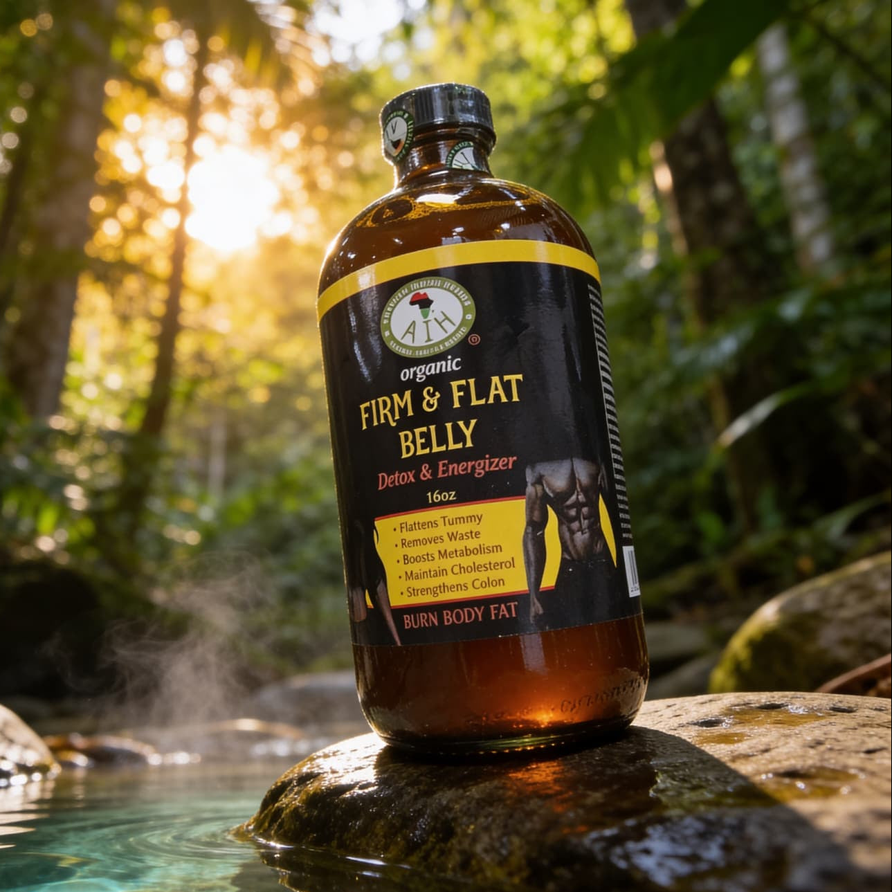 Firm and Flat Belly Bitters 16oz - Detox & Energizer