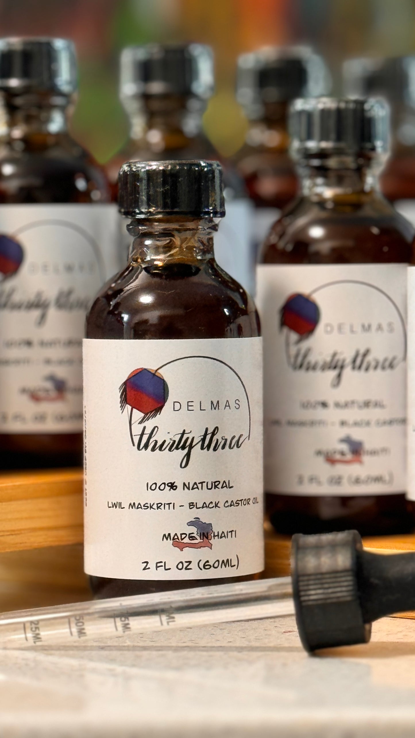 HAITIAN CASTOR OIL (LWIL MASKRITI)