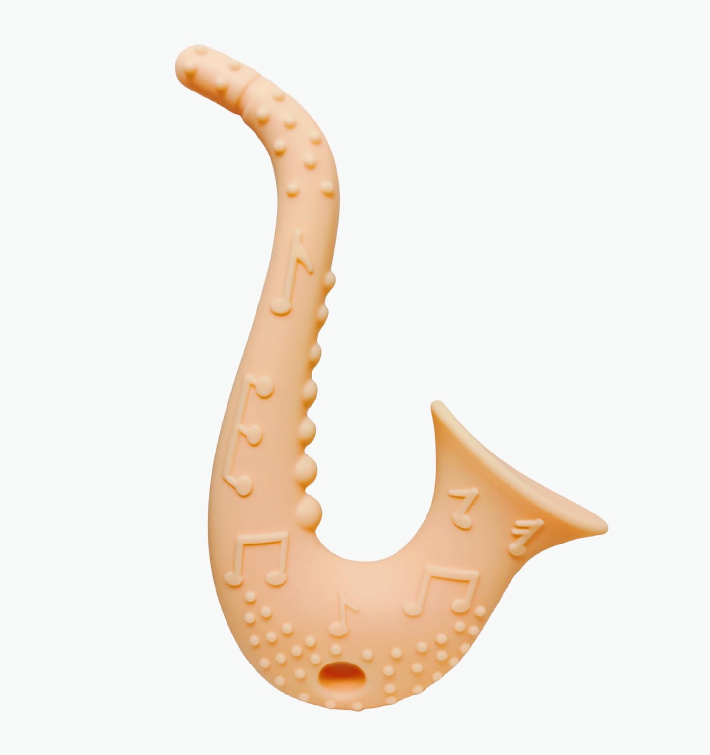 Toys for Babies 6m+，Silicone Teethers for Babies 6-12 Months，Baby Teething Toys，Personalized Baby teether，Sensory Toys，Baby Chew Toys，Toddler Infant Newborn Baby Gift (Saxophone)