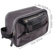 Load image into Gallery viewer, Woven Double-Pocket Toiletry Handbag
