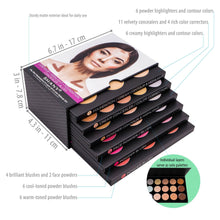 Load image into Gallery viewer, SHANY Mini Masterpiece Makeup Kit– Shaping, Highlighting  and Contouring Palettes-4
