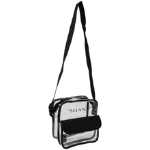 Load image into Gallery viewer, Clear All-Purpose Cross-Body Messenger Bag
