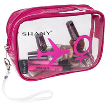 Load image into Gallery viewer, His &amp; Hers Airline Friendly Clear Carry-on Travel Bag Set of 2

