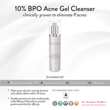 Load image into Gallery viewer, 10% BENZOYL PEROXIDE ACNE GEL CLEANSER-3
