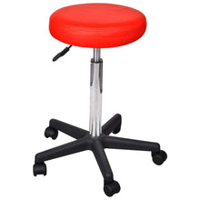 Load image into Gallery viewer, vidaXL Office Stool Faux Leather Desk Swivel Computer Seating Multi Colors
