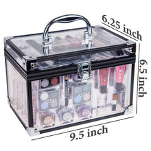 Load image into Gallery viewer, Carry All Trunk Makeup Case - Cosmetic Gift Set
