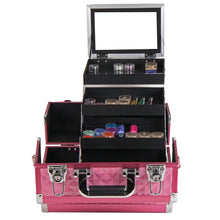 Load image into Gallery viewer, Fantasy Collection Makeup Artists Cosmetics Train Case-35
