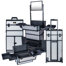 Load image into Gallery viewer, REBEL Series Pro Makeup Artists Rolling Train Case Trolley Case-19
