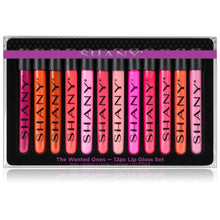 Load image into Gallery viewer, SHANY The Wanted Ones - 12 Piece Lip Gloss Set with Aloe Vera and Vitamin E - SHOP  - LIP SETS - ITEM# SH-LPGL-SET1
