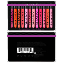 Load image into Gallery viewer, The Wanted Ones - 12 Piece Lip Gloss Set with Aloe Vera and Vitamin E-3
