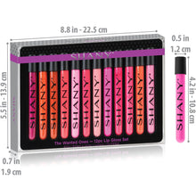 Load image into Gallery viewer, The Wanted Ones - 12 Piece Lip Gloss Set with Aloe Vera and Vitamin E-4
