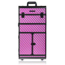Load image into Gallery viewer, REBEL Series Pro Makeup Artists Rolling Train Case Trolley Case-6
