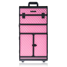 Load image into Gallery viewer, REBEL Series Pro Makeup Artists Rolling Train Case Trolley Case-5
