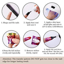 Load image into Gallery viewer, Nail Art Foil Glue Gel for Foil Stickers Nail Transfer Tips Manicure Art DIY 15ML  UV LED Lamp Required Soak Off
