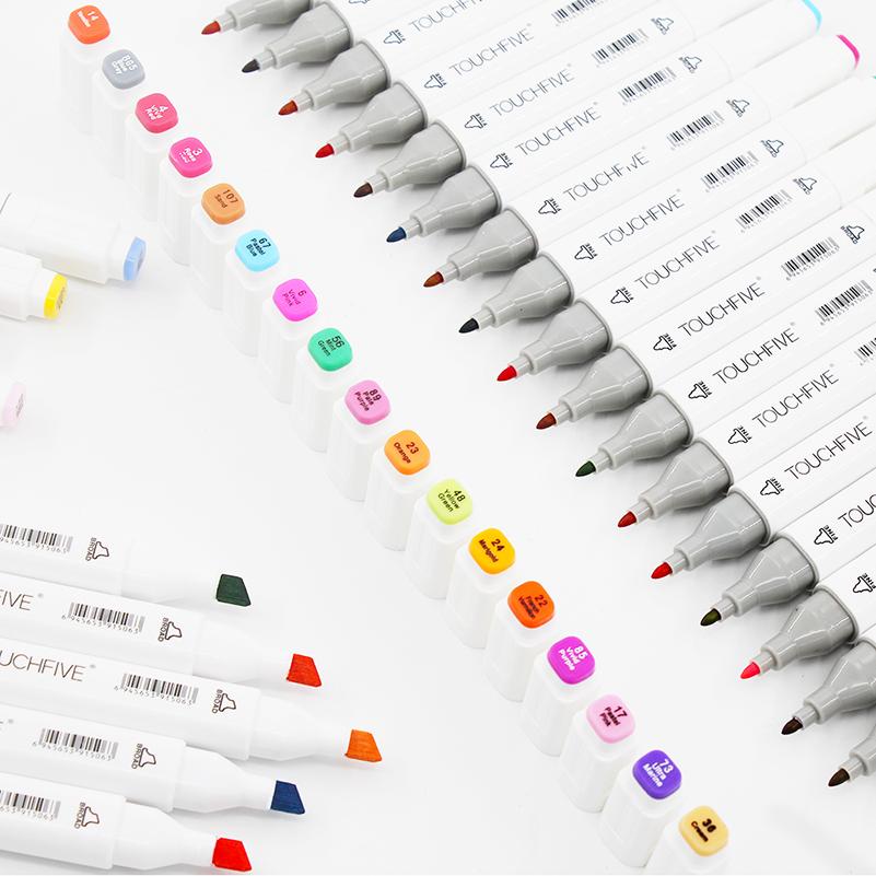 Arrtx Skin Tone 36 Colors Alcohol Marker Pen Set, Dual Tips