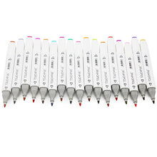 Load image into Gallery viewer, Sketch Markers Set TouchFive 168 Colors Drawing Markers Pen Alcohol Dual Headed Tips Permanents Graffiti Marker Pen for Kids
