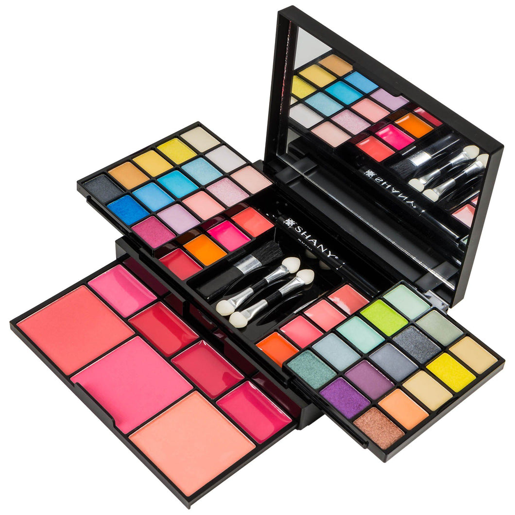 SHANY 'Fix Me Up' Makeup Kit - Eye Shadows,  Lip Colors, Blushes, and Applicators - SHOP  - MAKEUP SETS - ITEM# SH-172
