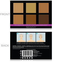 Load image into Gallery viewer, 4-Layer Contour/Highlight Makeup Set - Refills-14
