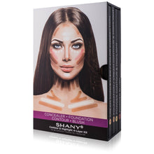 Load image into Gallery viewer, 4-Layer Contour and Highlight Makeup Kit-2

