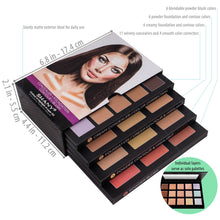 Load image into Gallery viewer, 4-Layer Contour and Highlight Makeup Kit-4
