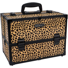 Load image into Gallery viewer, Essential Pro Makeup Train Case with Shoulder Strap and Locks-6
