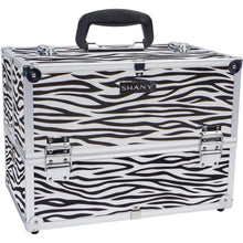 Load image into Gallery viewer, Essential Pro Makeup Train Case with Shoulder Strap and Locks-5
