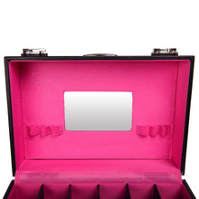 Load image into Gallery viewer, Color Matters - Nail Accessories Organizer and Makeup Train Case
