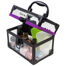 Load image into Gallery viewer, Clear Cosmetics and Toiletry Train Case-13
