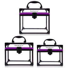 Load image into Gallery viewer, Clear Cosmetics and Toiletry Train Case-18
