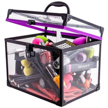 Load image into Gallery viewer, Clear Cosmetics and Toiletry Train Case-11
