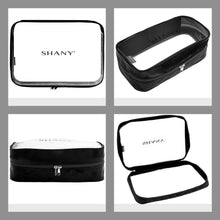 Load image into Gallery viewer, Clear PVC Water-Resistant Luggage Organizer Set

