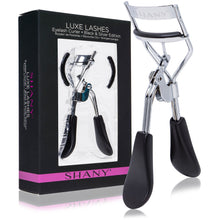 Load image into Gallery viewer, SHANY Luxe Lashes Eyelash Curler - Professional Makeup Tool for Eyelashes with Two Silicone Refill/Replacement Pads - SHOP  - EYELASH CURLER - ITEM# SH-EC900-PARENT
