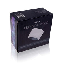 Load image into Gallery viewer, Salon Expert Portable 12W LED Nail Dryer/Lamp - Compact, Trendy Design W/3 Timers
