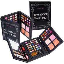Load image into Gallery viewer, Luxe Book Makeup Set - All In One Travel Cosmetics Palette-1
