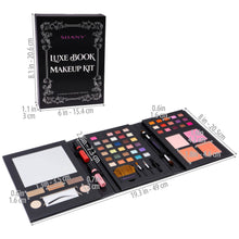 Load image into Gallery viewer, Luxe Book Makeup Set - All In One Travel Cosmetics Palette-3
