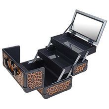Load image into Gallery viewer, Mini Makeup Train Case With Mirror-50
