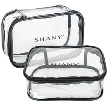 Load image into Gallery viewer, SHANY Slumber Party Cosmetics Clear Travel Bag - Waterproof Multi-use Makeup , Nail and Travel Storage - 1 Count - SHOP  - TRAVEL BAGS - ITEM# SH-PC07
